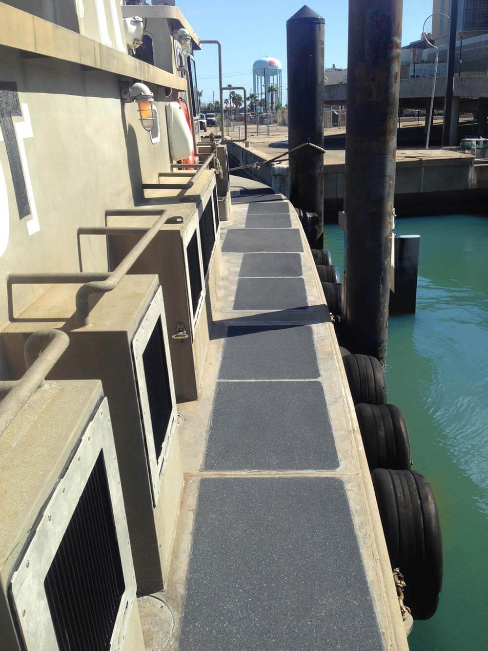 Silvagrip boat installation